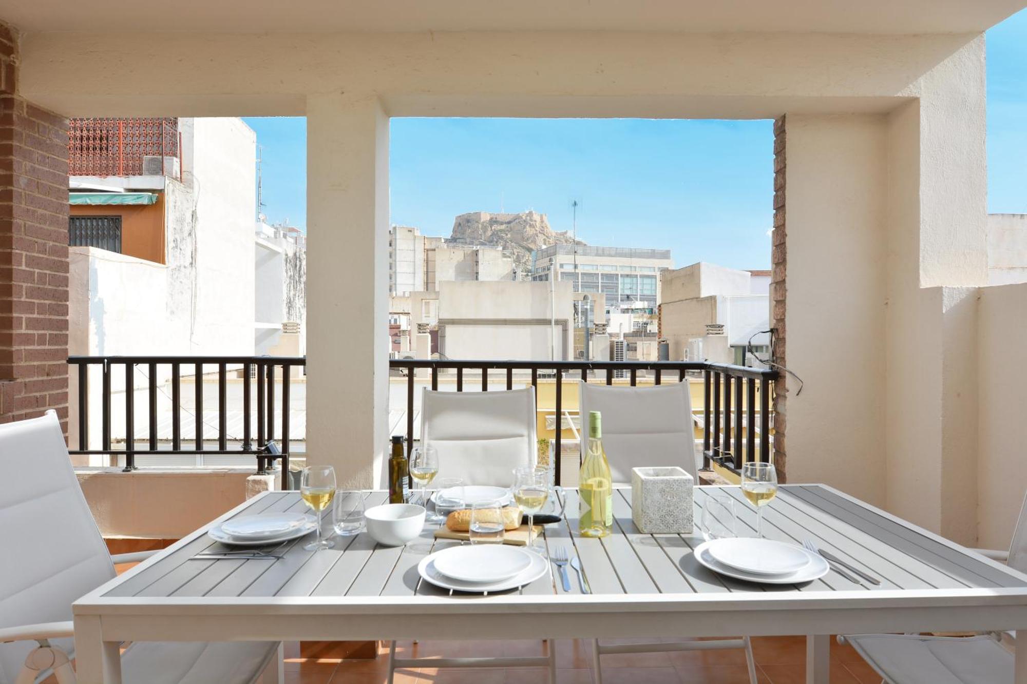 City Center Penthouse By Nras Alicante Exteriör bild